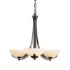 Hubbardton Forge Aegis Chandelier - Designer Hand-Forged Lighting