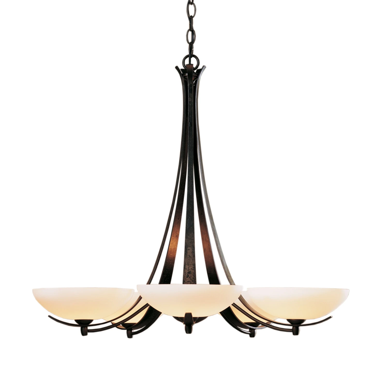 Hubbardton Forge Aegis Chandelier - Designer Hand-Forged Lighting 4 Hubbardton Forge Aegis Chandelier - Designer Hand-Forged Lighting - Image 2