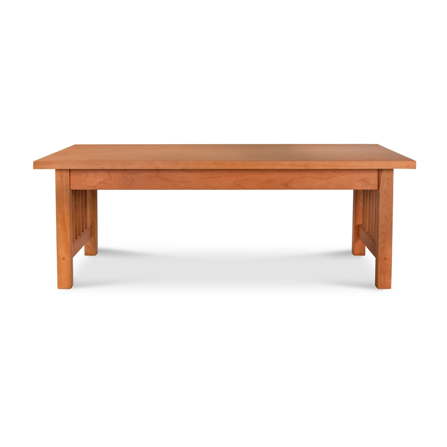 Solid Wood American Mission Coffee Table - Handcrafted in Vermont 4 Solid Wood American Mission Coffee Table - Handcrafted in Vermont - Image 2