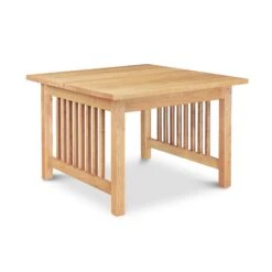 Mission Square Coffee Table - Solid Hardwood Living Room Furniture -VERMONT WOODS American Mission Square Coffee Table Natural Maple