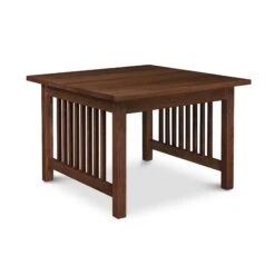 Mission Square Coffee Table - Solid Hardwood Living Room Furniture -VERMONT WOODS American Mission Square Coffee Table Natural Walnut