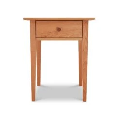American Shaker 1-Drawer Nightstand - Handmade Solid Wood