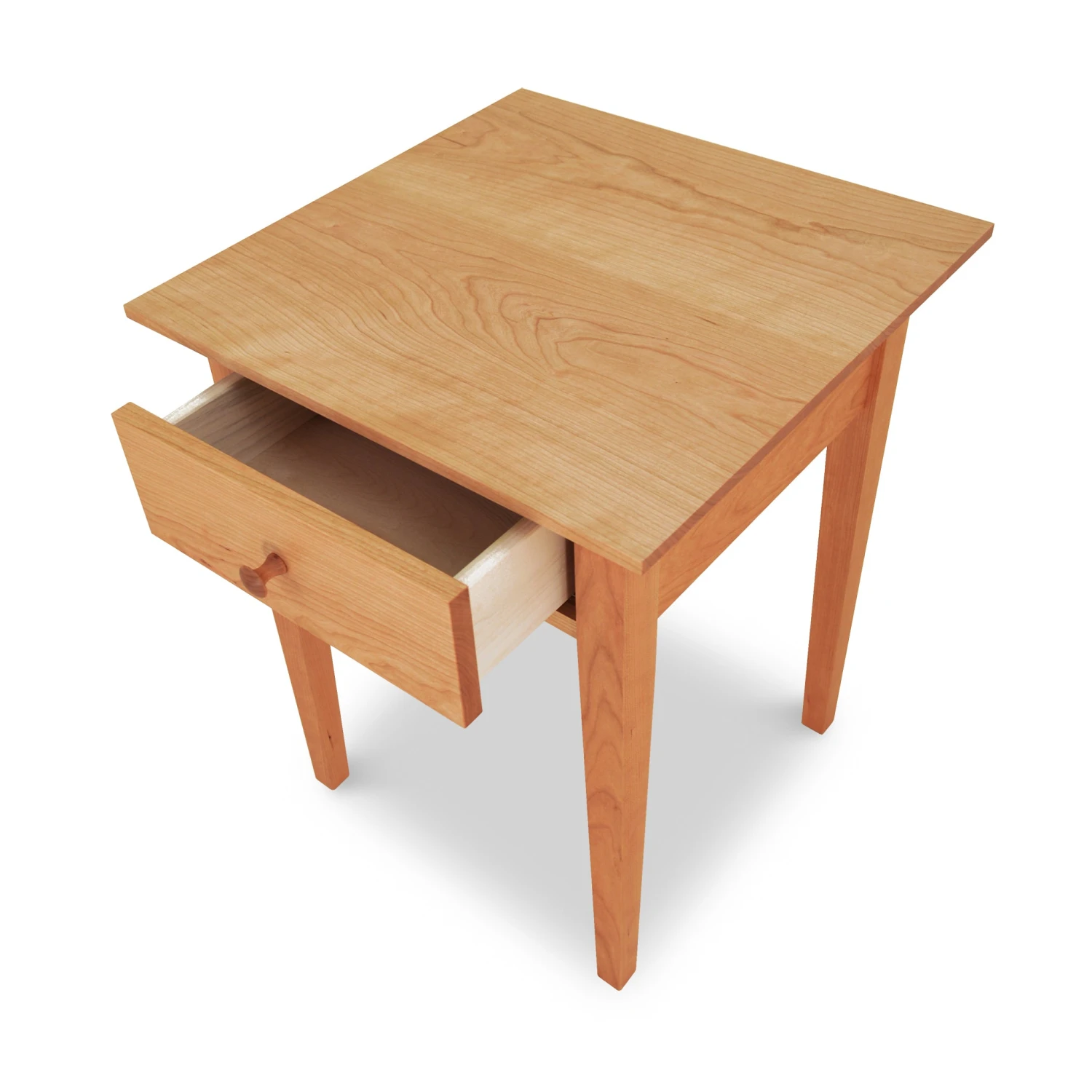 American Shaker 1-Drawer Nightstand - Handmade Solid Wood 4 American Shaker 1-Drawer Nightstand - Handmade Solid Wood - Image 2