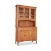 American Shaker 50" Solid Hardwood China Cabinet 2 American Shaker 50" Solid Hardwood China Cabinet -VERMONT WOODS American Shaker 51 Inch China Cabinet