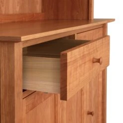 American Shaker 50" Solid Hardwood China Cabinet 16 American Shaker 50" Solid Hardwood China Cabinet -VERMONT WOODS American Shaker 51 Inch China Cabinet 4