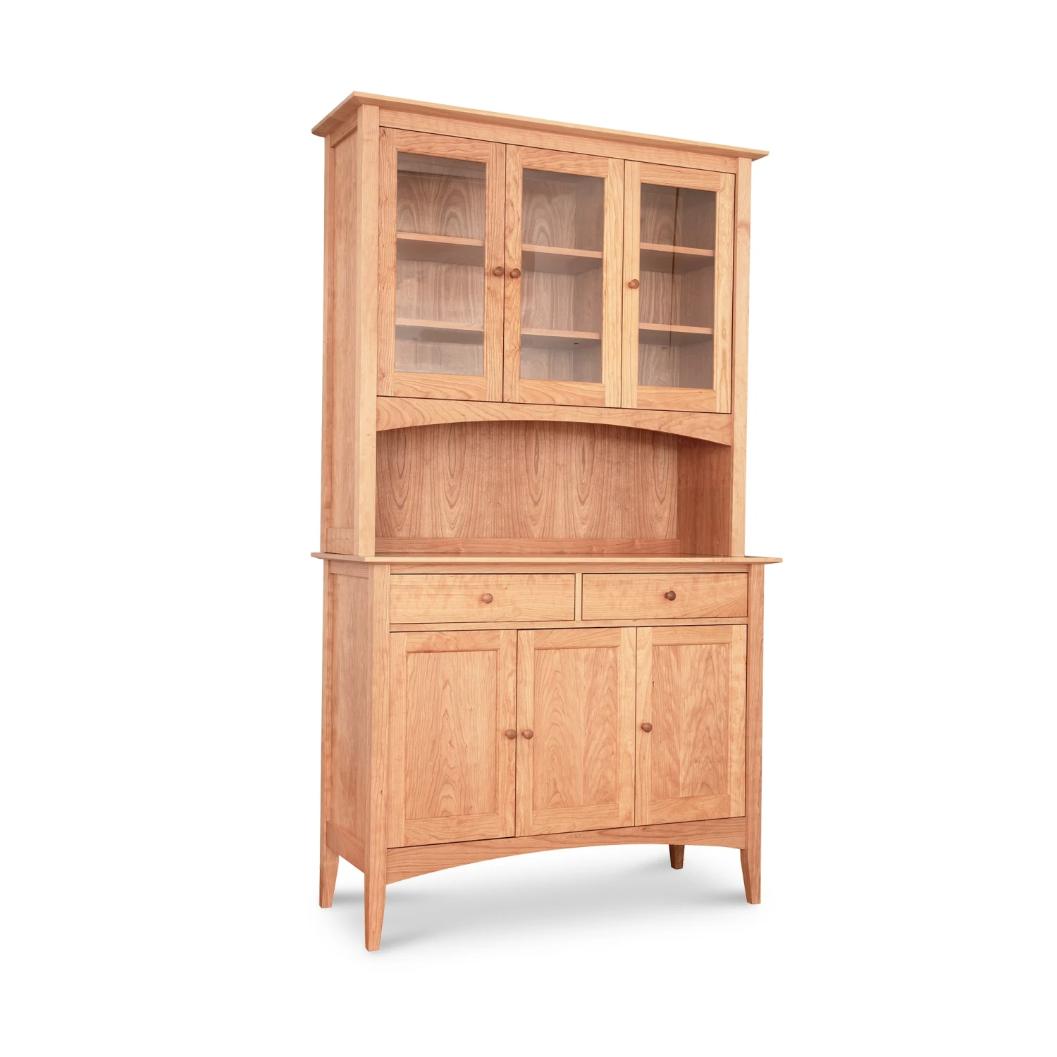 American Shaker 50" Solid Hardwood China Cabinet 11 American Shaker 50" Solid Hardwood China Cabinet - Image 9