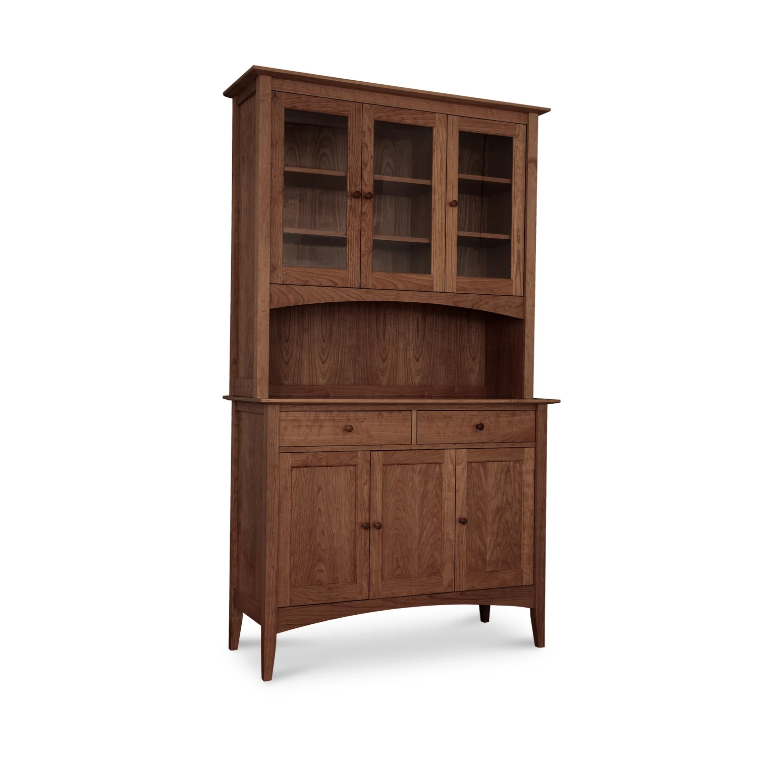 American Shaker 50" Solid Hardwood China Cabinet 12 American Shaker 50" Solid Hardwood China Cabinet - Image 10