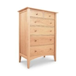 American Shaker 6-Drawer Chest - Sustainably Harvested Solid Wood -VERMONT WOODS American Shaker 6 Drawer Chest Natural Maple