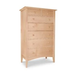 American Shaker 7-Drawer Solid Wood Chest -VERMONT WOODS American Shaker 7 Drawer Chest Natural Maple