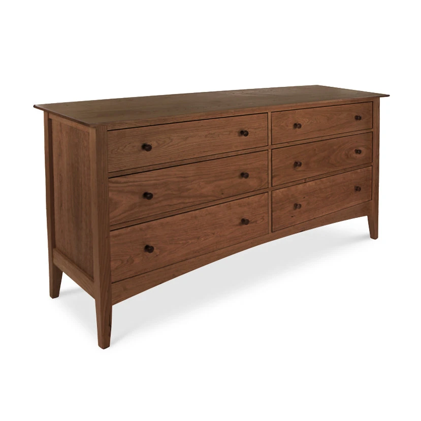 American Shaker 6-Drawer Solid Wood Dresser - Vermont Crafted 7 American Shaker 6-Drawer Solid Wood Dresser - Vermont Crafted - Image 5