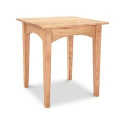 American Shaker Handcrafted Solid Wood End Table 12 American Shaker Handcrafted Solid Wood End Table -VERMONT WOODS American Shaker End Table 20x20 Natural Maple