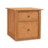 Solid Wood American Shaker File Cabinet - Handcrafted Office Storage -VERMONT WOODS American Shaker File Cabinet