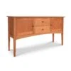 American Shaker Huntboard - Solid Hardwood Sideboard Buffet 1 American Shaker Huntboard - Solid Hardwood Sideboard Buffet -VERMONT WOODS American Shaker Huntboard