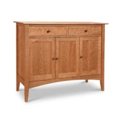 American Shaker Medium Sideboard - Handcrafted Solid Wood Dining Buffet