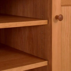 American Shaker 67" Solid Wood TV Stand - Handcrafted Vermont Furniture 16 American Shaker 67" Solid Wood TV Stand - Handcrafted Vermont Furniture -VERMONT WOODS American Shaker Large TV Stand 5