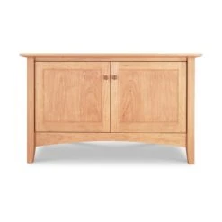 American Shaker 48" Solid Wood TV Stand & Media Console 10 American Shaker 48" Solid Wood TV Stand & Media Console -VERMONT WOODS American Shaker Small TV Stand 48 Inch Natural Maple