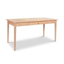 American Shaker Writing Desk -VERMONT WOODS American Shaker Writing Desk 30x60 Natural Maple