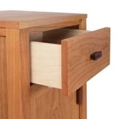 Modern Solid Wood Nightstand with Drawer and Door - Andover Collection -VERMONT WOODS Andover Modern 1 Door 1 Drawer Nightstand 3 78955a3e fcba 4c5f 885a 139d620b1ea9