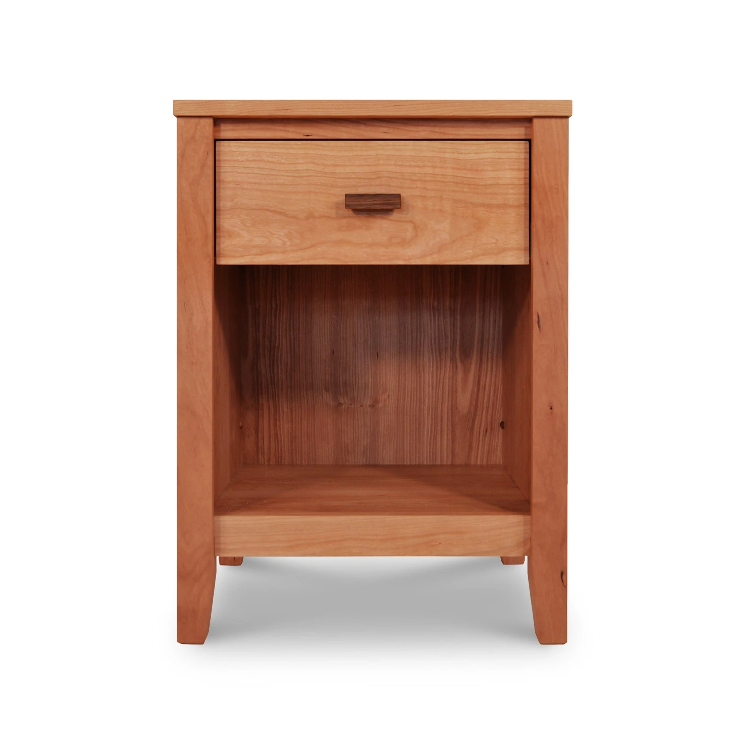 Andover Modern 1-Drawer Enclosed Shelf Nightstand 4 Andover Modern 1-Drawer Enclosed Shelf Nightstand - Image 2