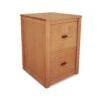 Andover Modern File Cabinet: Premium Solid Wood Office Storage 2 Andover Modern File Cabinet: Premium Solid Wood Office Storage -VERMONT WOODS Andover Modern 2 Drawer Vertical File Cabinet