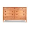 Andover Modern 9-Drawer Dresser - Solid Hardwood Storage