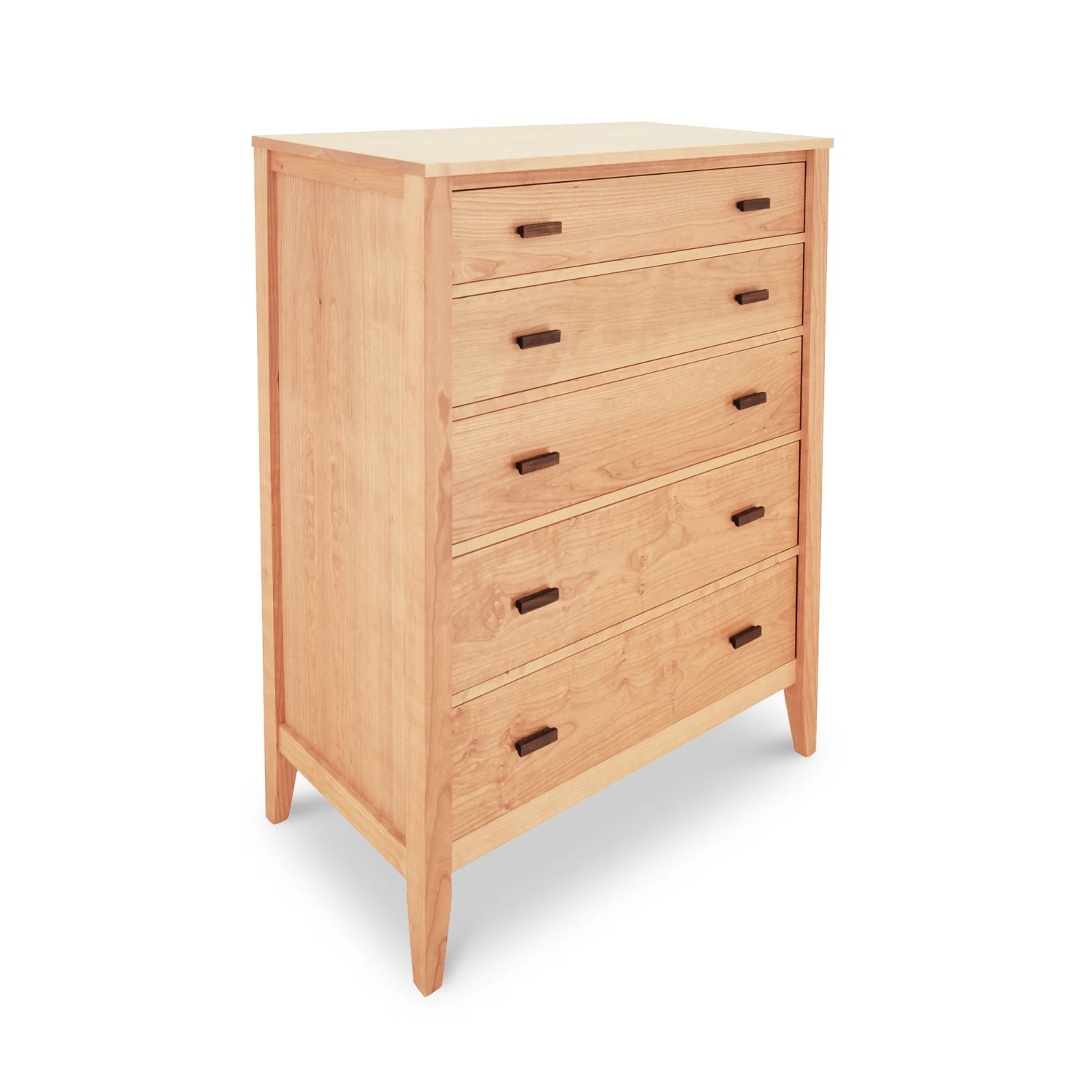 Andover Modern 5-Drawer Chest: Handcrafted Solid Wood Storage 6 Andover Modern 5-Drawer Chest: Handcrafted Solid Wood Storage - Image 4