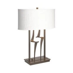 Antasia #1 Table Lamp 11 Antasia #1 Table Lamp -VERMONT WOODS Antasia 1 Table Lamp Bronze Natural Anna
