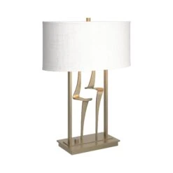 Antasia #1 Table Lamp 15 Antasia #1 Table Lamp -VERMONT WOODS Antasia 1 Table Lamp Soft GOld Natural Anna