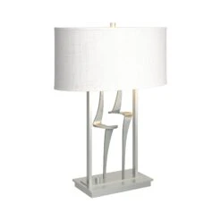 Antasia #1 Table Lamp 14 Antasia #1 Table Lamp -VERMONT WOODS Antasia 1 Table Lamp Vintage Platinum Natural Anna