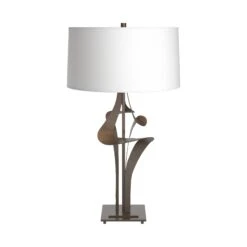 Hubbardton Forge Antasia #2 Table Lamp - Artisanal Hand-Forged Design 21 Hubbardton Forge Antasia #2 Table Lamp - Artisanal Hand-Forged Design -VERMONT WOODS Antasia 2 Table Lamp Bronze Natural Anna