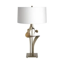 Hubbardton Forge Antasia #2 Table Lamp - Artisanal Hand-Forged Design 29 Hubbardton Forge Antasia #2 Table Lamp - Artisanal Hand-Forged Design -VERMONT WOODS Antasia 2 Table Lamp Soft Gold Natural Anna