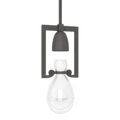 Hubbardton Forge Apothecary Mini Pendant 21 Hubbardton Forge Apothecary Mini Pendant -VERMONT WOODS Apothecary Mini Pendant Natural Iron