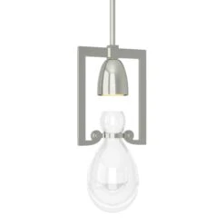 Hubbardton Forge Apothecary Mini Pendant 24 Hubbardton Forge Apothecary Mini Pendant -VERMONT WOODS Apothecary Mini Pendant Sterling