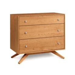 Copeland Furniture Astrid 3-Drawer Chest 12 Copeland Furniture Astrid 3-Drawer Chest -VERMONT WOODS Astrid Cherry 3 Drawer Chest Natural Cherry