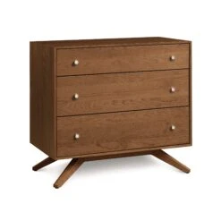 Copeland Furniture Astrid 3-Drawer Chest 16 Copeland Furniture Astrid 3-Drawer Chest -VERMONT WOODS Astrid Cherry 3 Drawer Chest Saddle Cherry