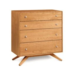 Copeland Astrid 4-Drawer Chest - Solid Hardwood
