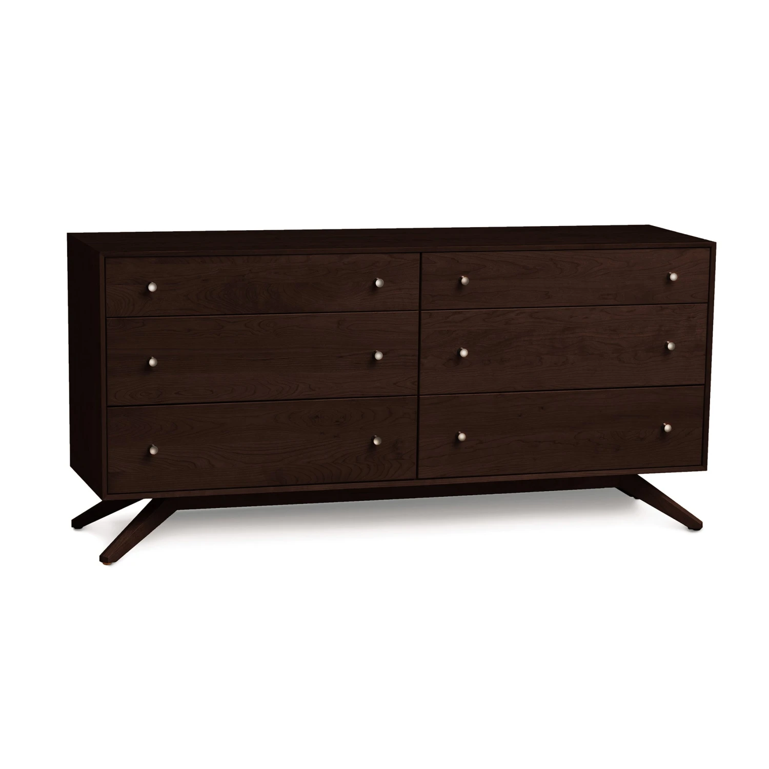 Astrid 6-Drawer Dresser: Handcrafted Solid Cherry Hardwood 11 Astrid 6-Drawer Dresser: Handcrafted Solid Cherry Hardwood - Image 9