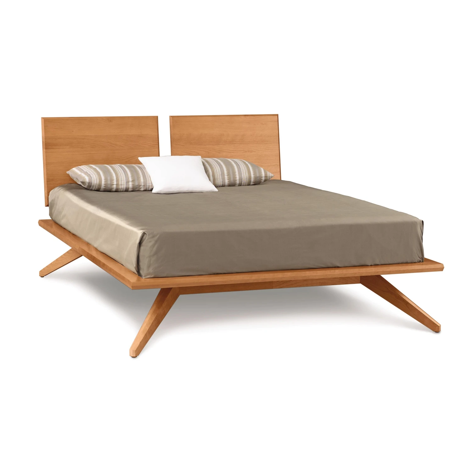 Astrid Solid Wood Platform Bed - Handcrafted Mid-Century Modern Design 15 Astrid Solid Wood Platform Bed - Handcrafted Mid-Century Modern Design - Image 13