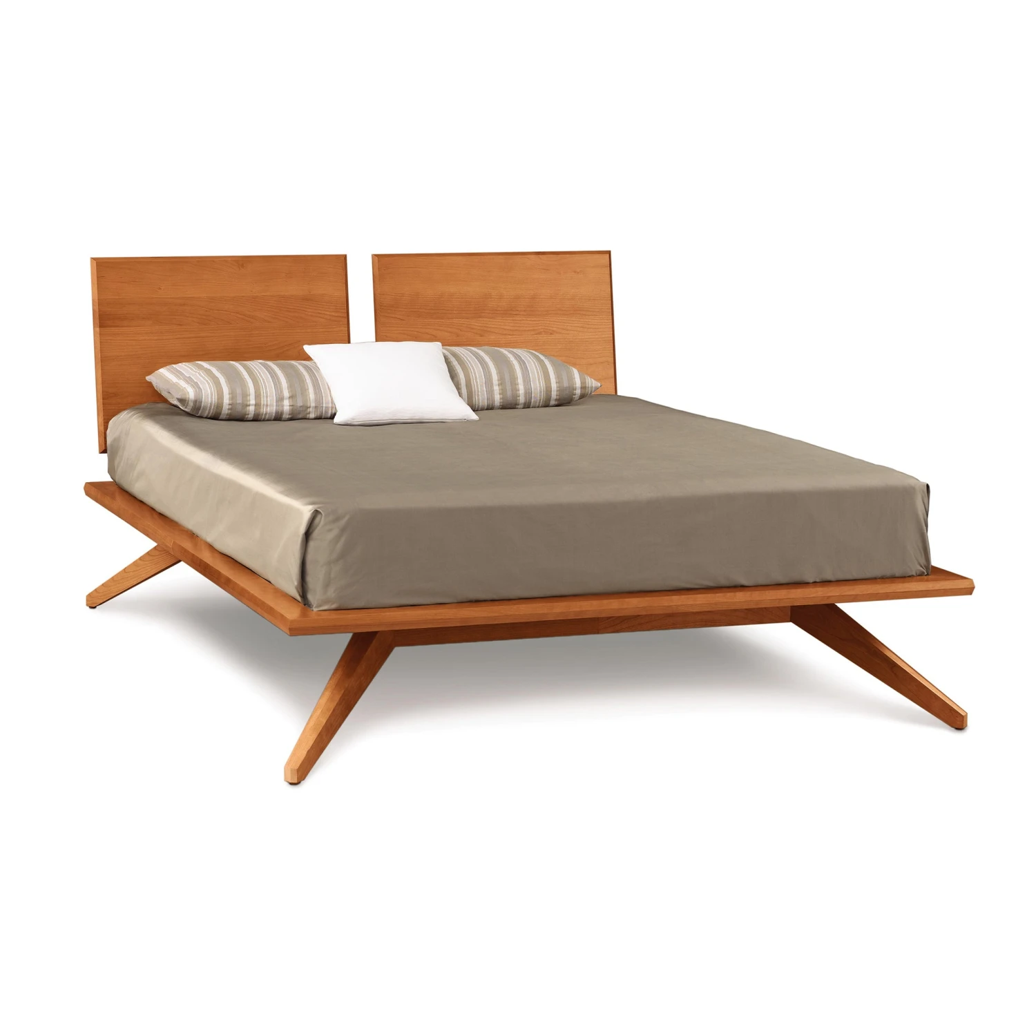 Astrid Solid Wood Platform Bed - Handcrafted Mid-Century Modern Design 17 Astrid Solid Wood Platform Bed - Handcrafted Mid-Century Modern Design - Image 15