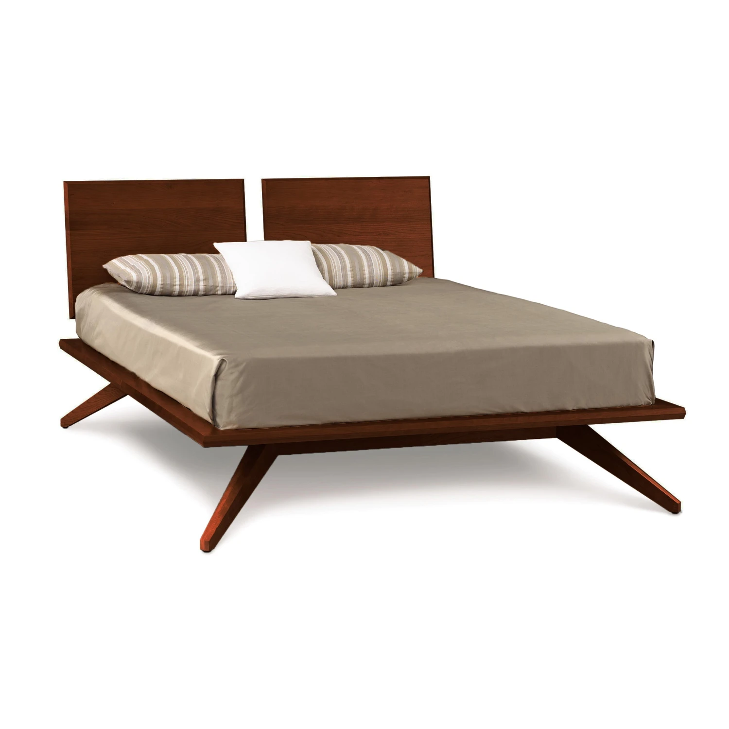 Astrid Solid Wood Platform Bed - Handcrafted Mid-Century Modern Design 18 Astrid Solid Wood Platform Bed - Handcrafted Mid-Century Modern Design - Image 16