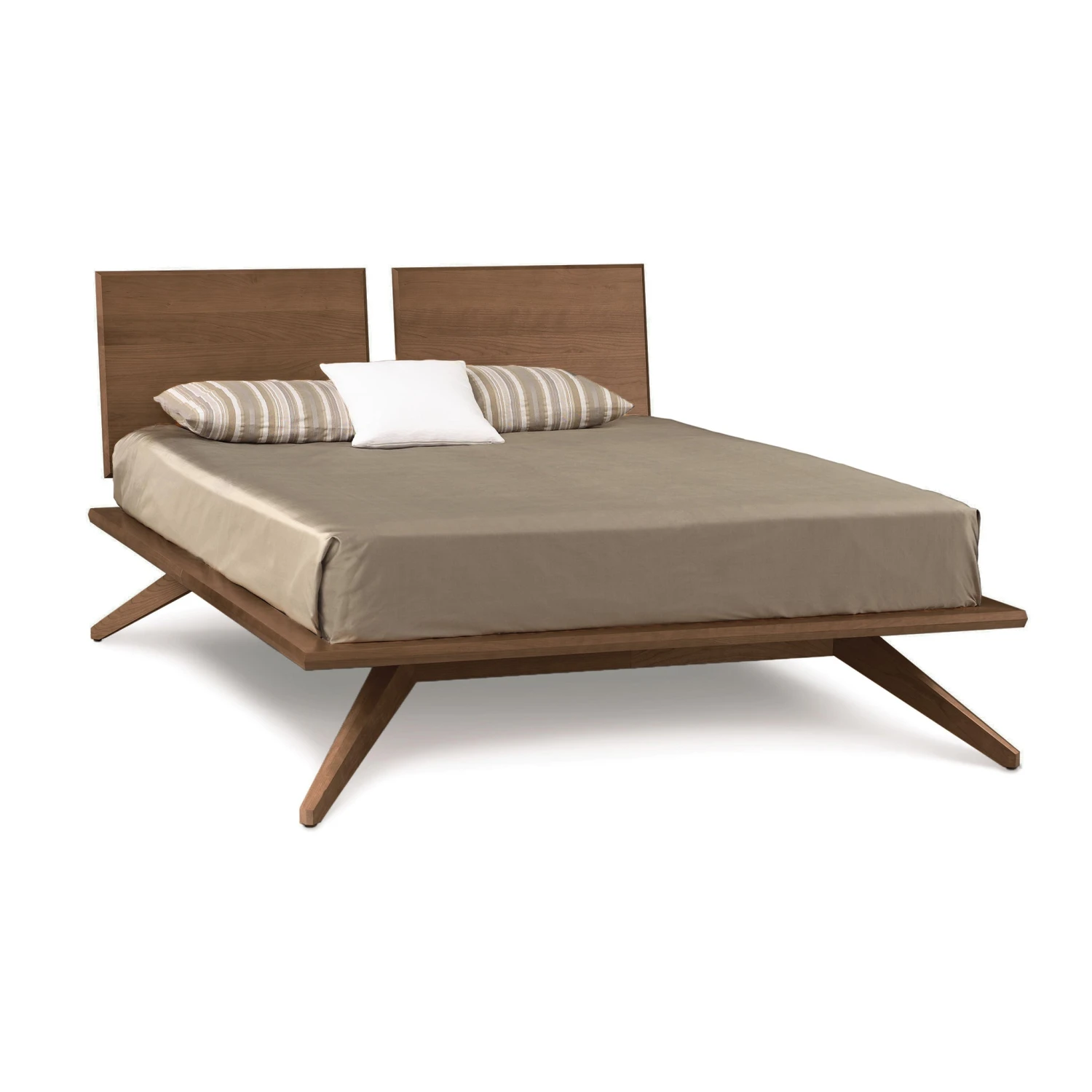 Astrid Solid Wood Platform Bed - Handcrafted Mid-Century Modern Design 19 Astrid Solid Wood Platform Bed - Handcrafted Mid-Century Modern Design - Image 17