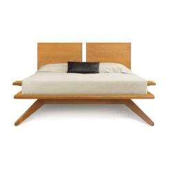 Astrid Solid Wood Platform Bed - Handcrafted Mid-Century Modern Design 24 Astrid Solid Wood Platform Bed - Handcrafted Mid-Century Modern Design -VERMONT WOODS Astrid Cherry Platform Bed 3
