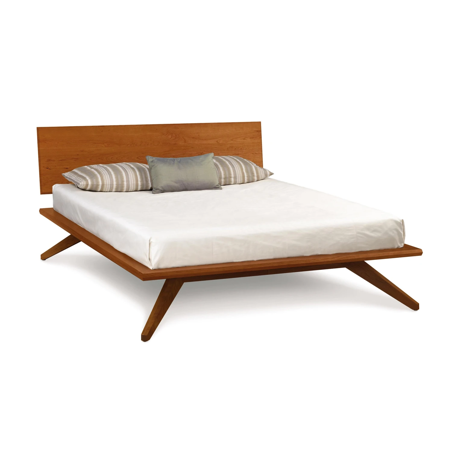 Astrid Solid Wood Platform Bed - Handcrafted Mid-Century Modern Design 11 Astrid Solid Wood Platform Bed - Handcrafted Mid-Century Modern Design - Image 9
