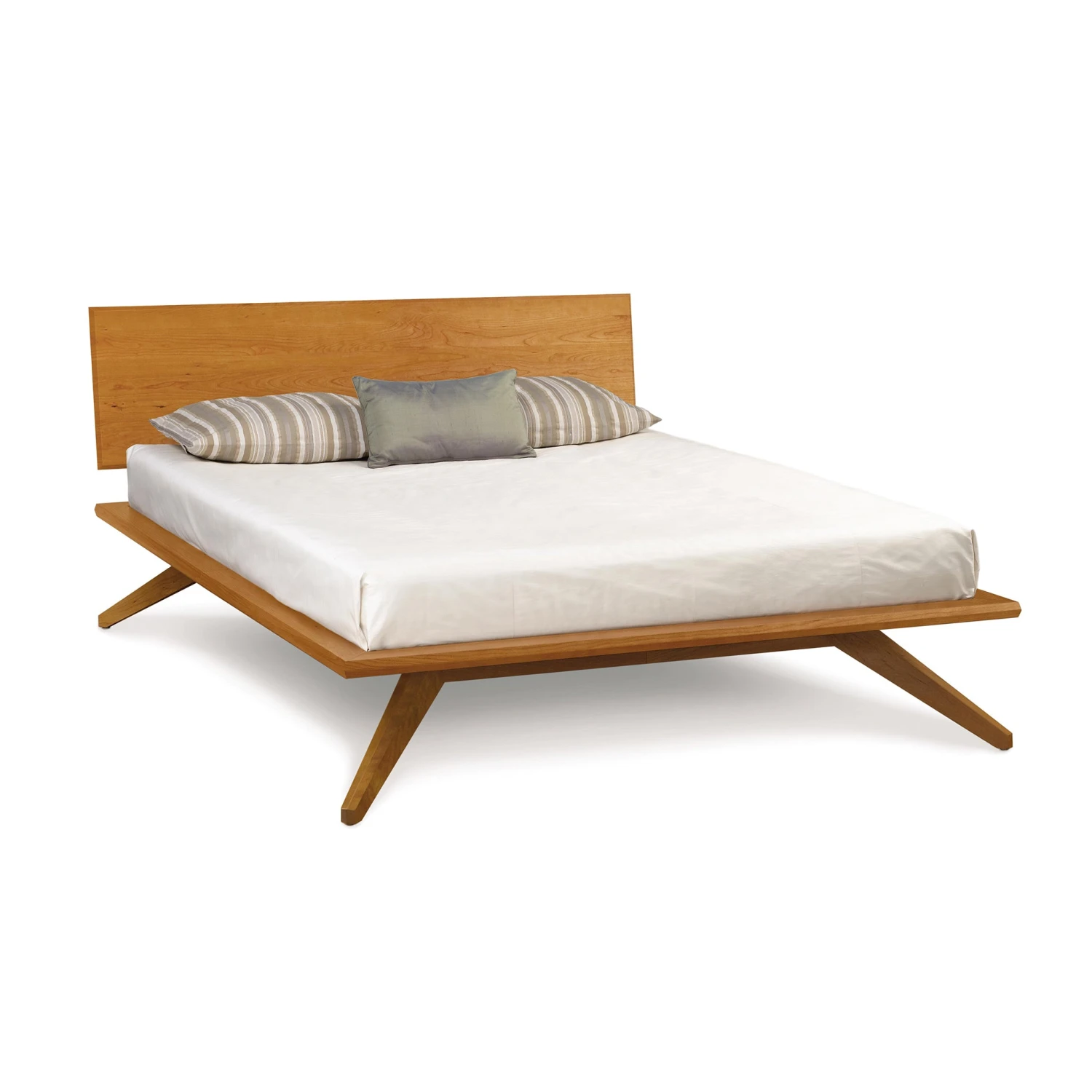 Astrid Solid Wood Platform Bed - Handcrafted Mid-Century Modern Design 9 Astrid Solid Wood Platform Bed - Handcrafted Mid-Century Modern Design - Image 7