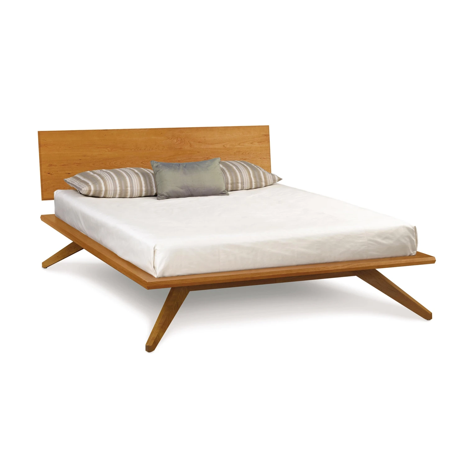 Astrid Solid Wood Platform Bed - Handcrafted Mid-Century Modern Design 8 Astrid Solid Wood Platform Bed - Handcrafted Mid-Century Modern Design - Image 6