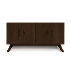 Copeland Audrey 4-Door Buffet - Handcrafted Solid Wood Sideboard 17 Copeland Audrey 4-Door Buffet - Handcrafted Solid Wood Sideboard -VERMONT WOODS Audrey Cherry 4 Door Buffet Smoke Cherry