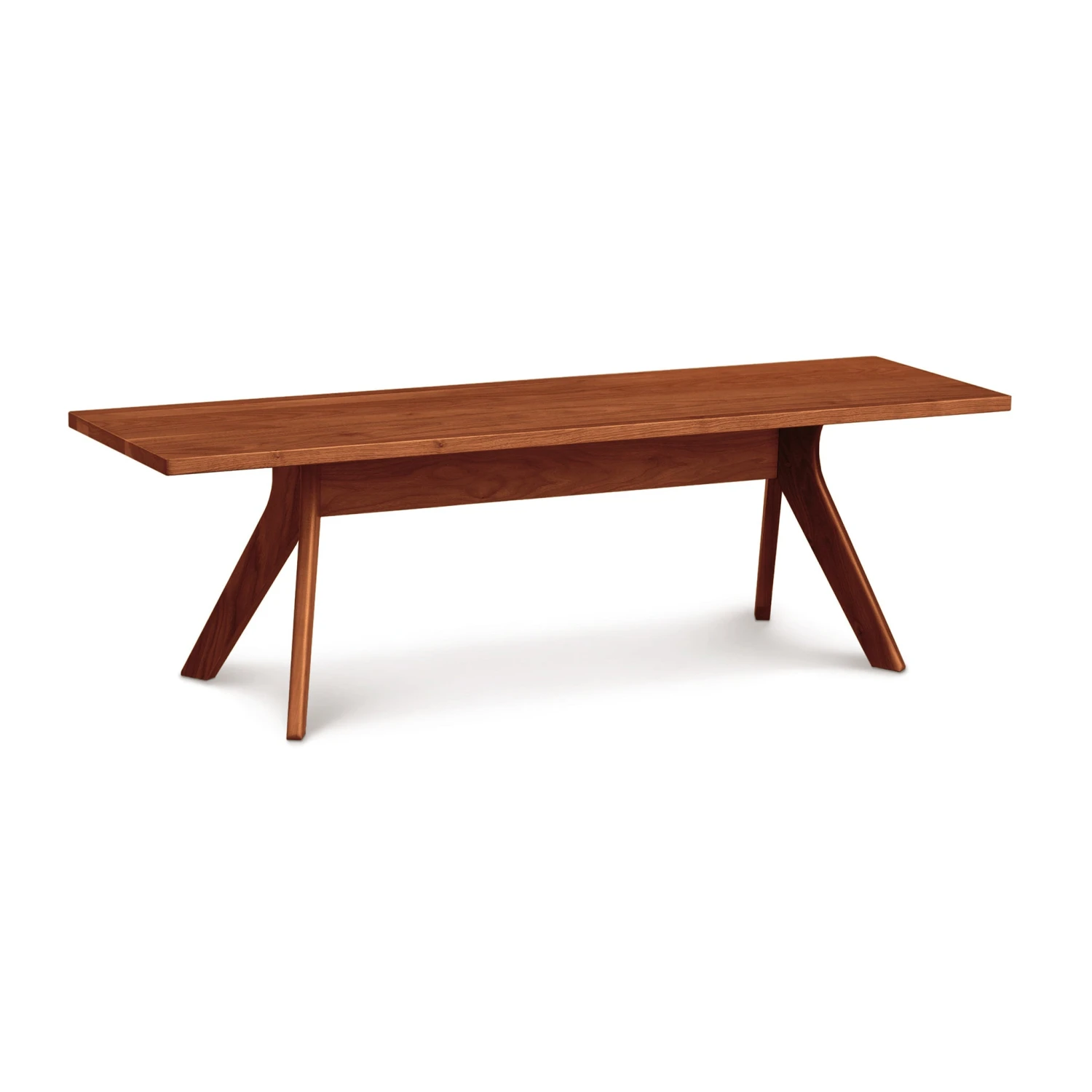 Copeland Audrey Dining Bench: Handcrafted Solid Cherry Wood 6 Copeland Audrey Dining Bench: Handcrafted Solid Cherry Wood - Image 4