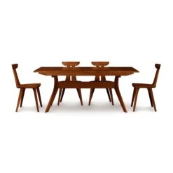 Copeland Audrey Solid Cherry Dining Extension Table 29 Copeland Audrey Solid Cherry Dining Extension Table -VERMONT WOODS Audrey Cherry Extension Dining Table Cognac Cherry
