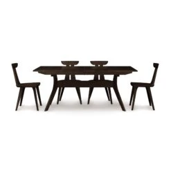 Copeland Audrey Solid Cherry Dining Extension Table 31 Copeland Audrey Solid Cherry Dining Extension Table -VERMONT WOODS Audrey Cherry Extension Dining Table Smoke Cherry