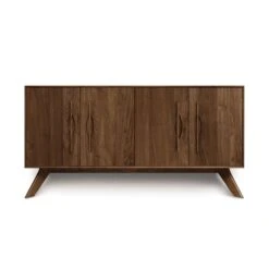 Copeland Audrey 4-Door Buffet - Handcrafted Solid Wood Sideboard 13 Copeland Audrey 4-Door Buffet - Handcrafted Solid Wood Sideboard -VERMONT WOODS Audrey Walnut 4 Door Buffet